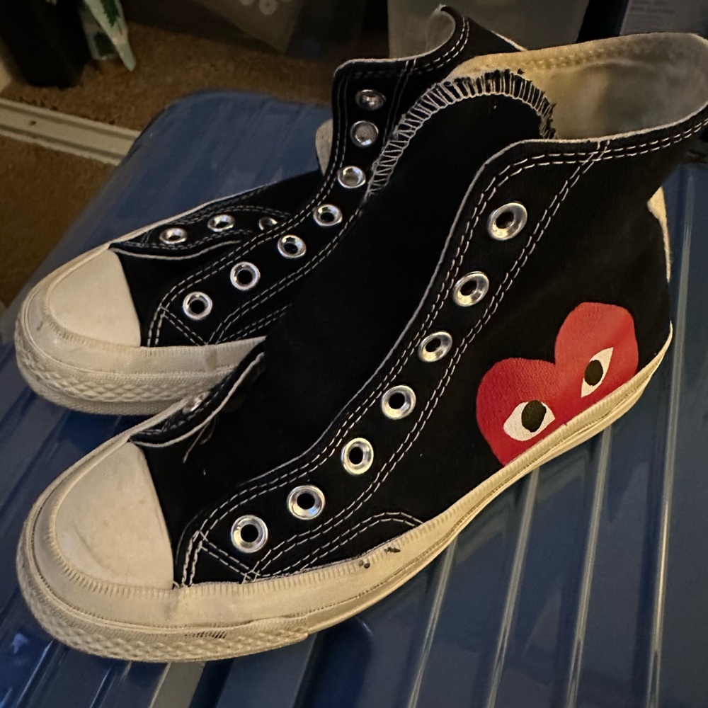 Comme Des Garcons High-Top Sneakers